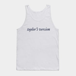 Taylors Version (midnights color) Tank Top